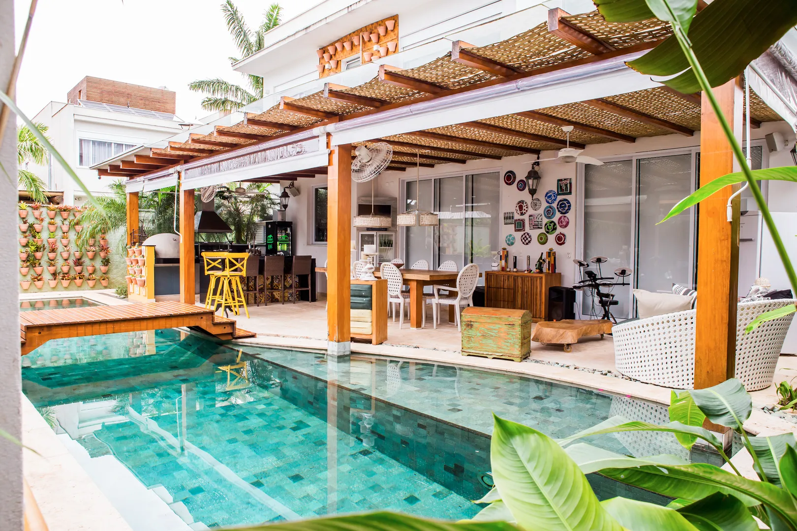 Área externa WR Construtora